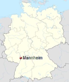 Trasy Mannheim