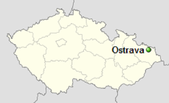 Utvonalak: Ostrava